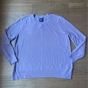 GAP Lavender Knit Lightweight Sweater-Size XL